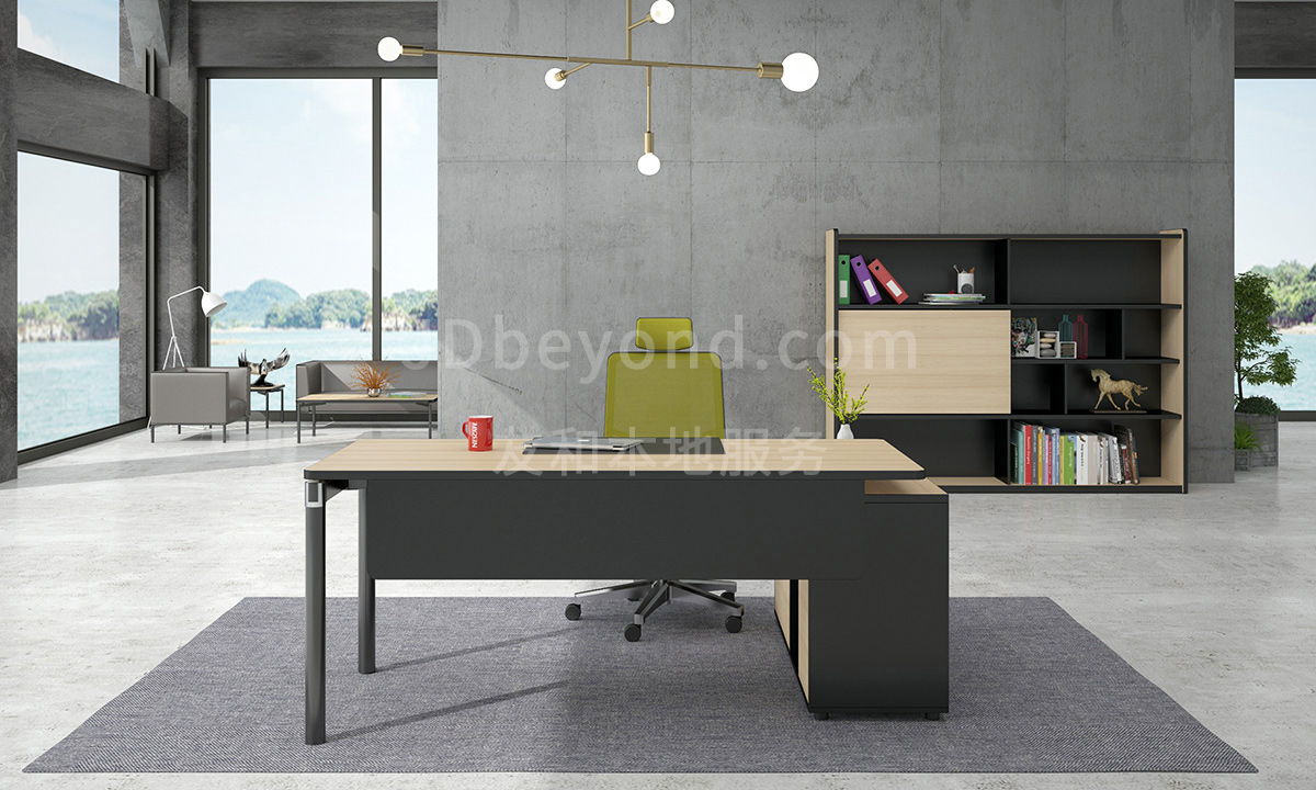 南京主管桌铝木结构，Gvn格文办公桌，Wahua品牌办公家具