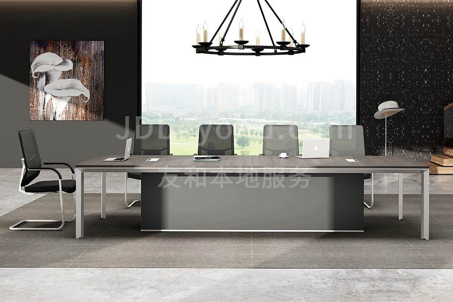 南京会议桌，Lyu勒御会议桌A款侧面，Wahua品牌办公家具